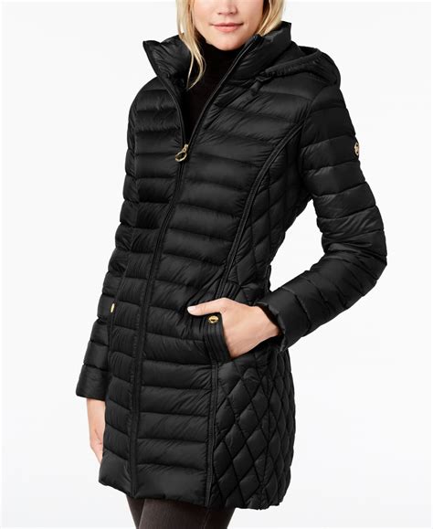 michael kors hooded jacket men's|Michael Kors puffer jacket ladies.